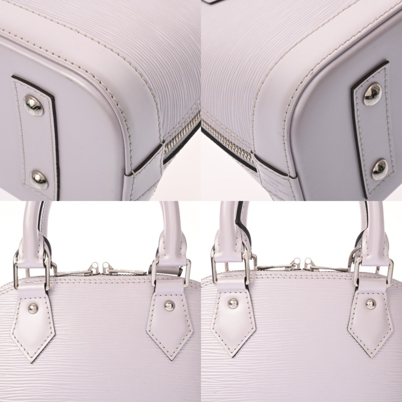 路易威登 (LOUIS VUITTON) Epi Alma BB 淡紫色珍珠色 M41646 女士真皮手提包 A 級二手 Ginzo-8