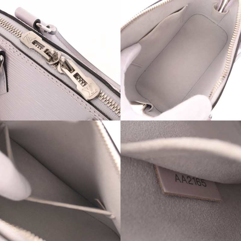路易威登 (LOUIS VUITTON) Epi Alma BB 淡紫色珍珠色 M41646 女士真皮手提包 A 級二手 Ginzo-9