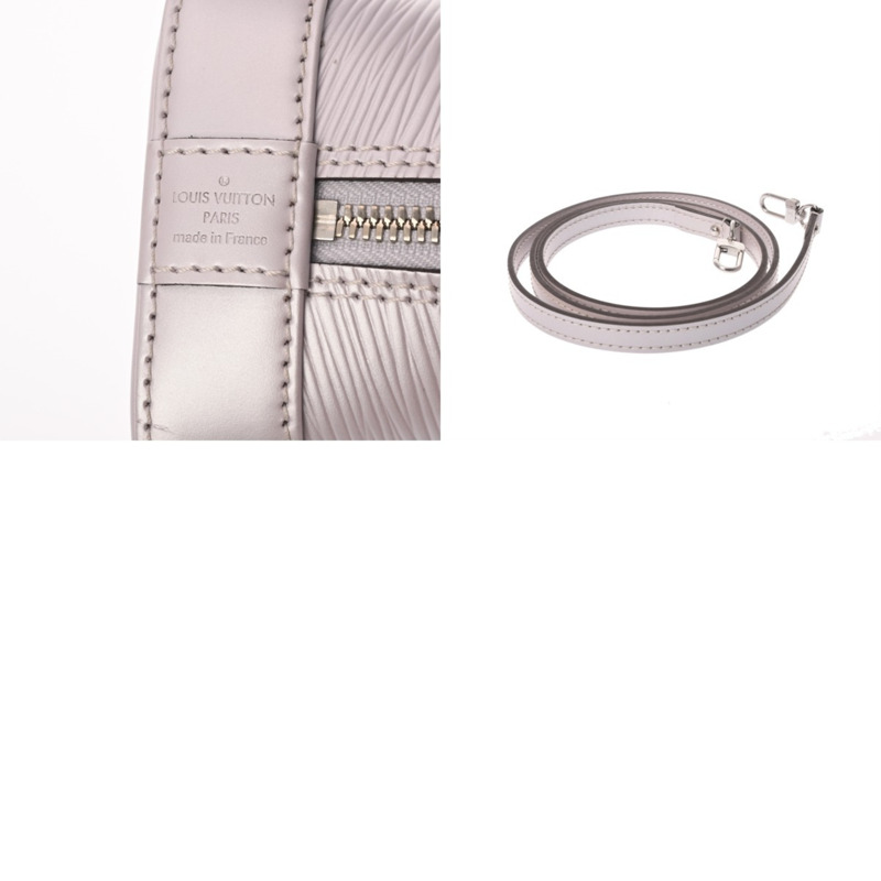 路易威登 (LOUIS VUITTON) Epi Alma BB 淡紫色珍珠色 M41646 女士真皮手提包 A 級二手 Ginzo-10
