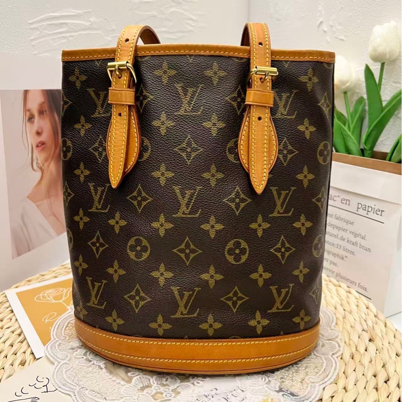 Louis Vuitton Monogram Petit Bucket 水桶包-6