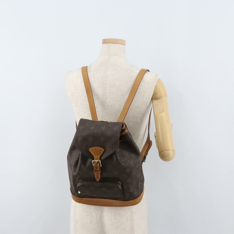 【日本直送】路易威登 Monogram Montsouris 中型背包 M51136 LV 正品 176013-25