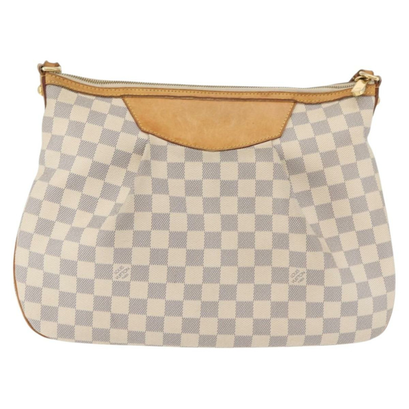 【日本直送】路易威登 Damier Azur Siracusa MM 單肩包 N41112 LV Auth 176326-1