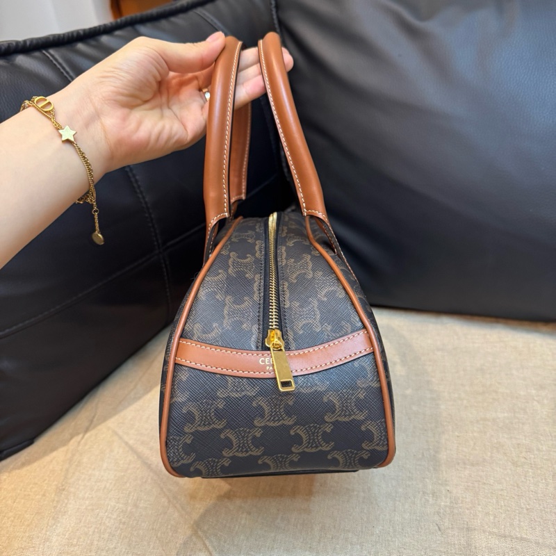 CELINE/賽琳 TECKEL 中號保齡球包 秀款限量  🈚附件-3