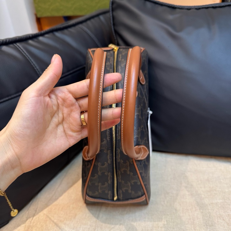 CELINE/賽琳 TECKEL 中號保齡球包 秀款限量  🈚附件-4