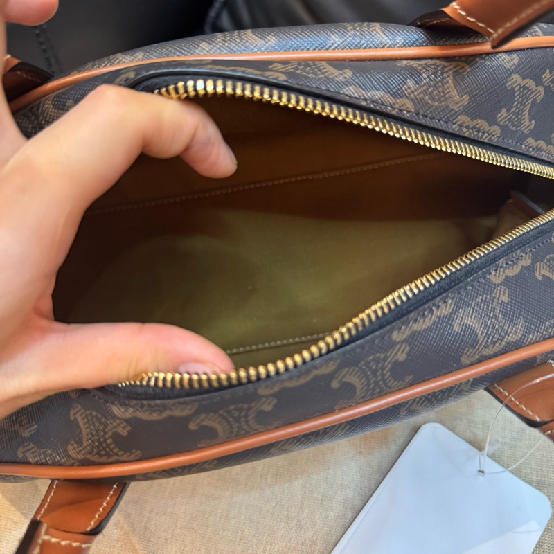 CELINE/賽琳 TECKEL 中號保齡球包 秀款限量  🈚附件-7