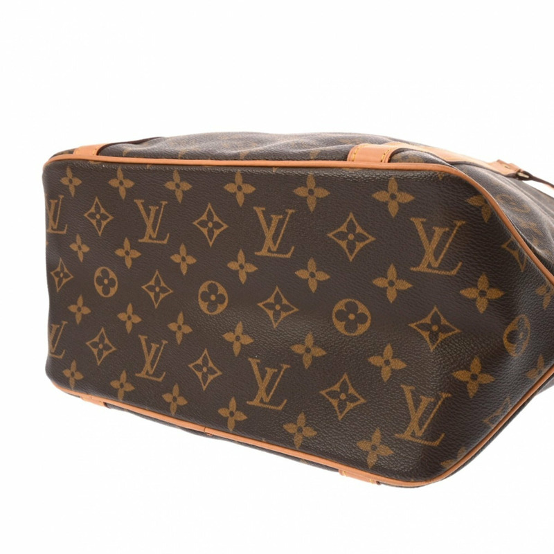 路易威登 (LOUIS VUITTON) 路易威登 Monogram Sac Shopping 棕色 M51108 女士帆布手提包 A 級二手 Ginzo-5