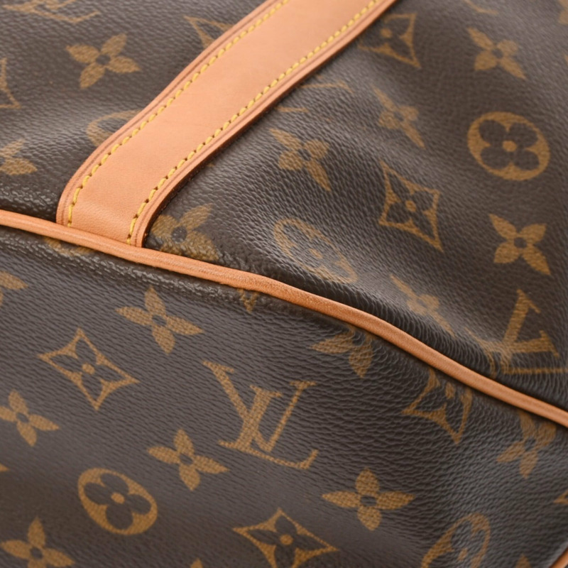 路易威登 (LOUIS VUITTON) 路易威登 Monogram Sac Shopping 棕色 M51108 女士帆布手提包 A 級二手 Ginzo-6