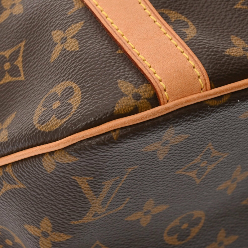 路易威登 (LOUIS VUITTON) 路易威登 Monogram Sac Shopping 棕色 M51108 女士帆布手提包 A 級二手 Ginzo-7