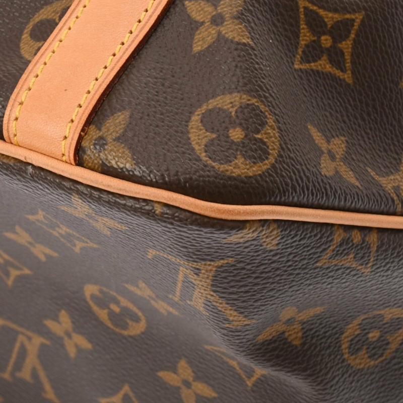 路易威登 (LOUIS VUITTON) 路易威登 Monogram Sac Shopping 棕色 M51108 女士帆布手提包 A 級二手 Ginzo-8