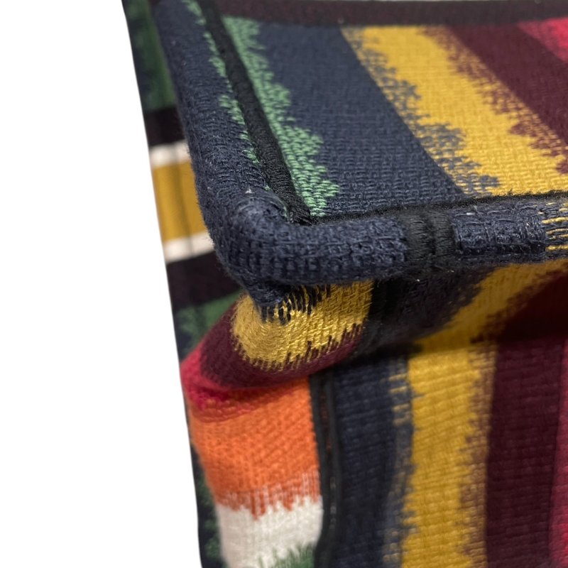 DIOR 迪奧 BOOK TOTE 刺繡托特包 帆布 彩色-7