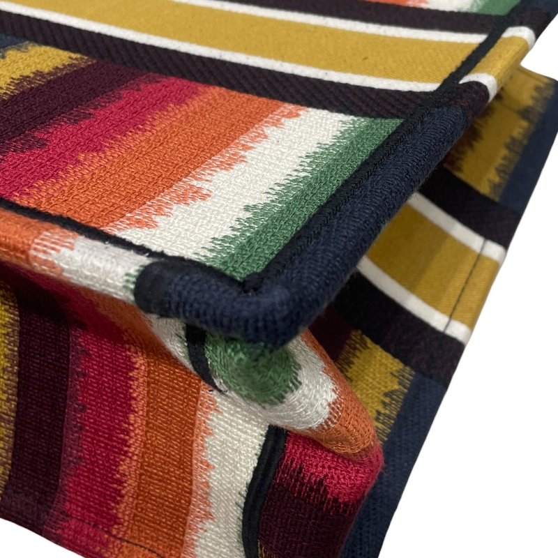DIOR 迪奧 BOOK TOTE 刺繡托特包 帆布 彩色-8