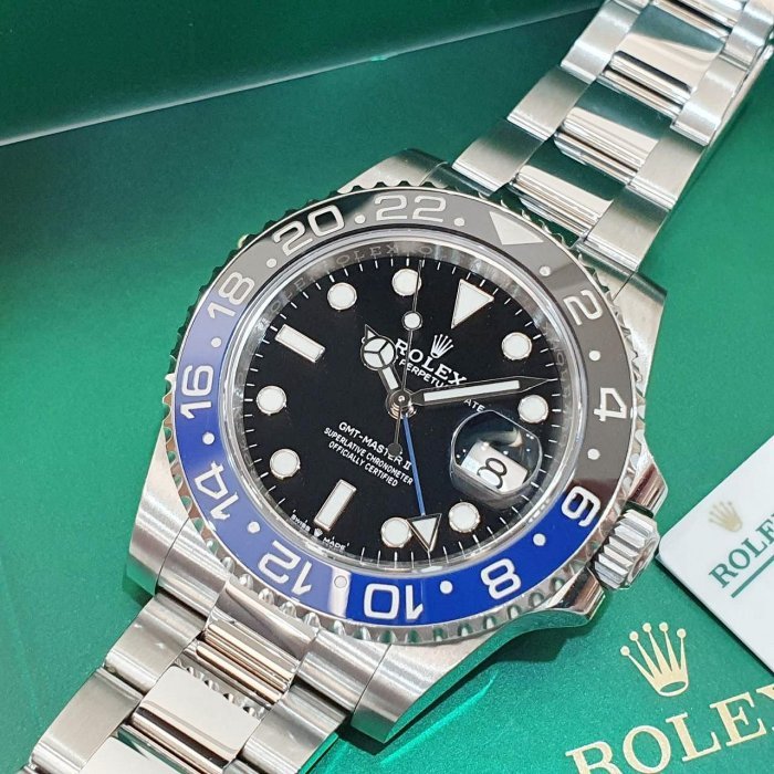 【大眾名錶】ROLEX勞力士 126710BLNR 2021/07全配件 GMT兩地時區 蝙蝠俠 大眾名錶G283-8