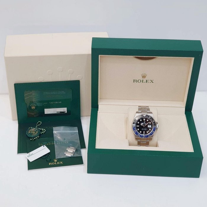 【大眾名錶】ROLEX勞力士 126710BLNR 2021/07全配件 GMT兩地時區 蝙蝠俠 大眾名錶G283-9