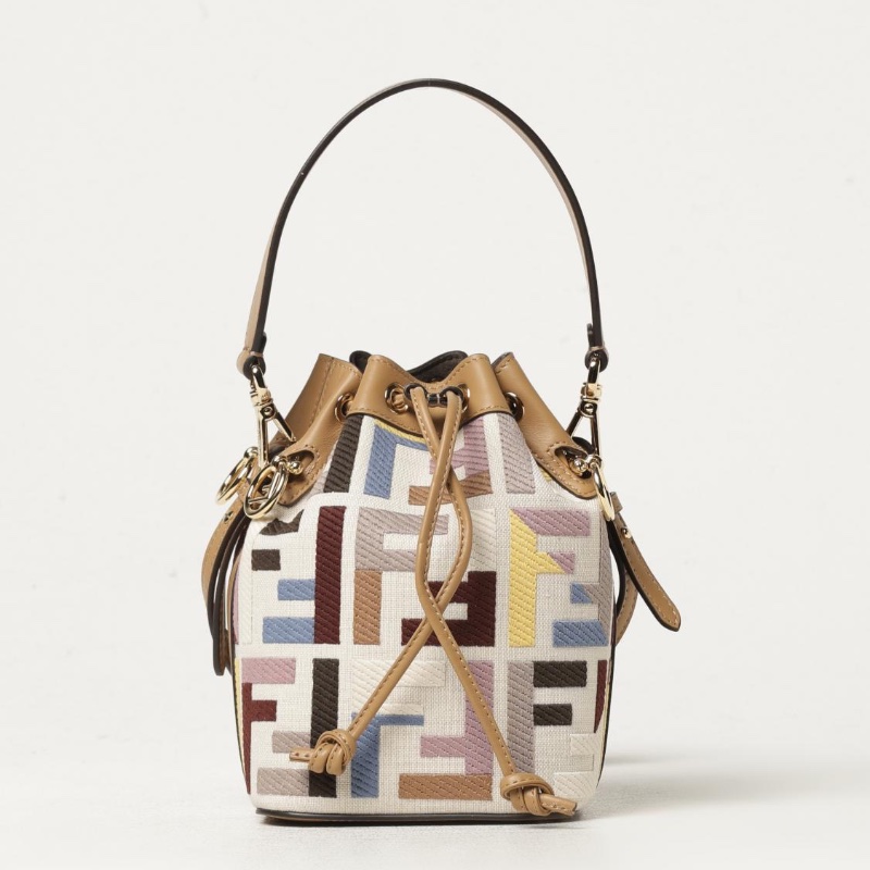 Fendi bucket 8BS093 Brown-1
