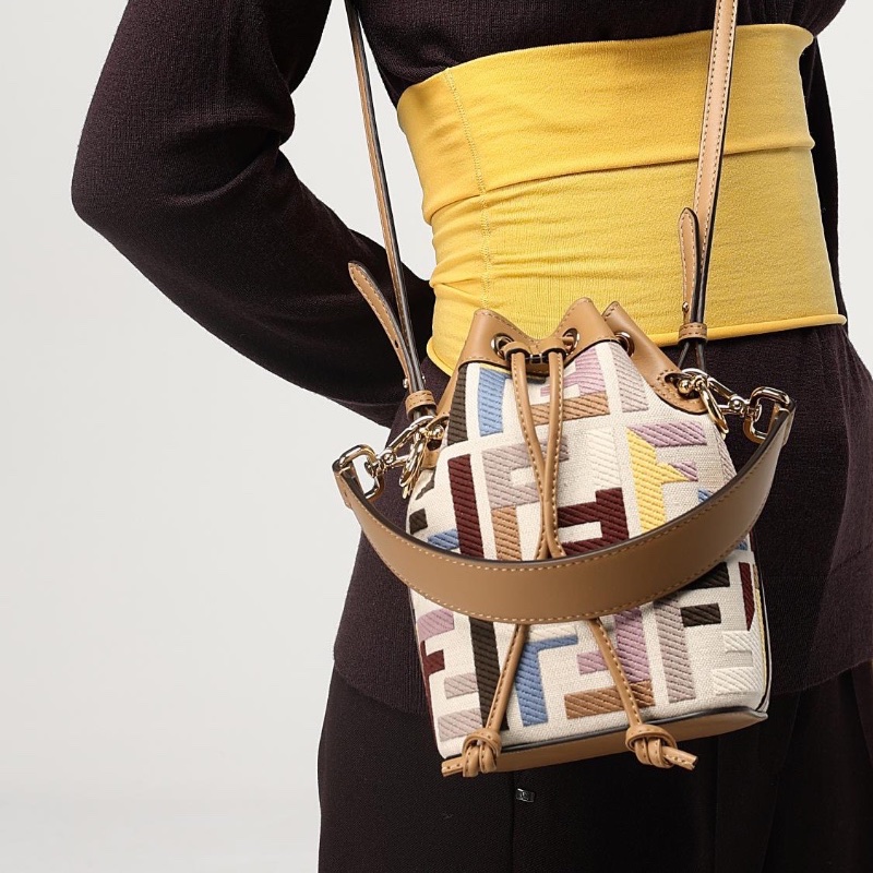 Fendi bucket 8BS093 Brown-3