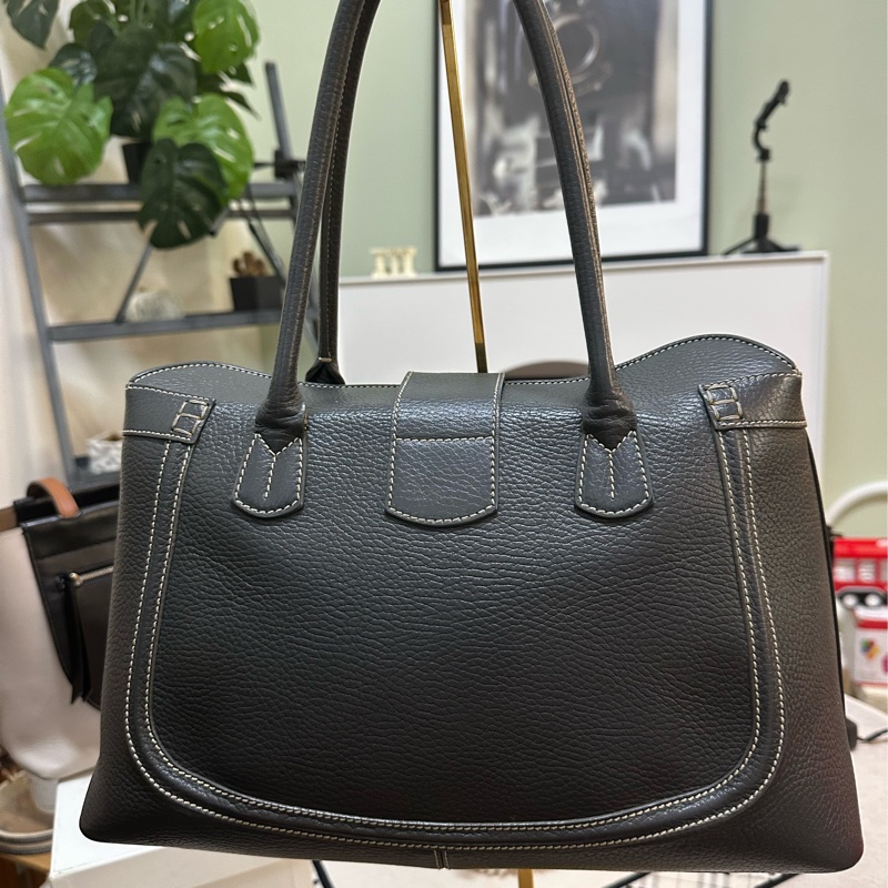TOD’S 手提肩背包 荔枝紋托特包 D-Styling-3