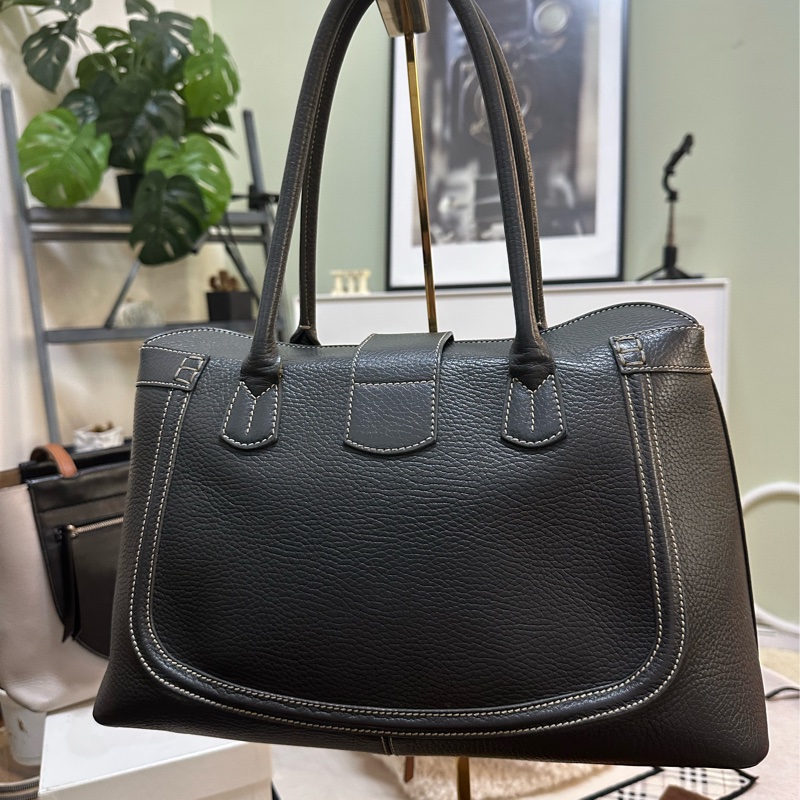 TOD’S 手提肩背包 荔枝紋托特包 D-Styling-7