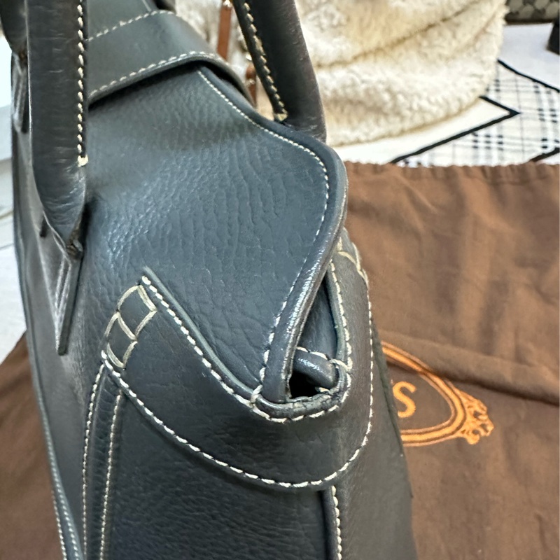 TOD’S 手提肩背包 荔枝紋托特包 D-Styling-15