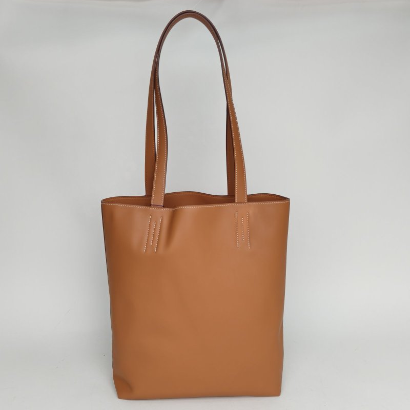 HERMES DoubleSens雙面托特購物袋35金棕色K2025肩背包-2