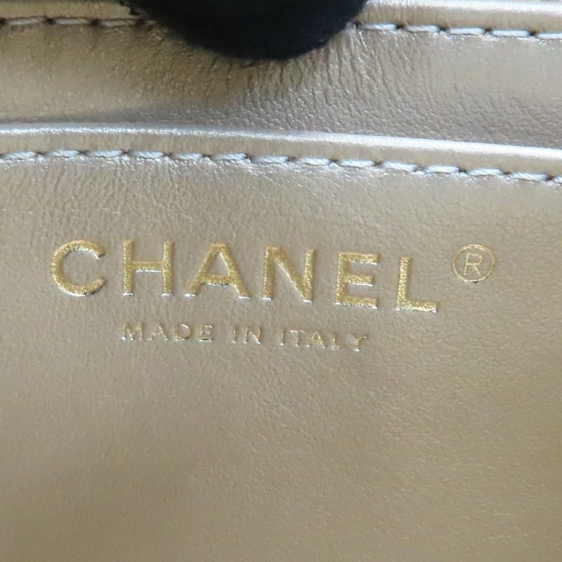 黑色 羊皮 COCO 17 金球 肩背包【CHANEL 香奈兒】 AS1786-3