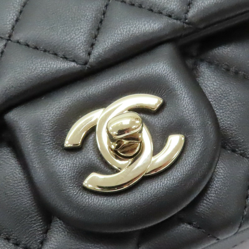 黑色 羊皮 COCO 17 金球 肩背包【CHANEL 香奈兒】 AS1786-5