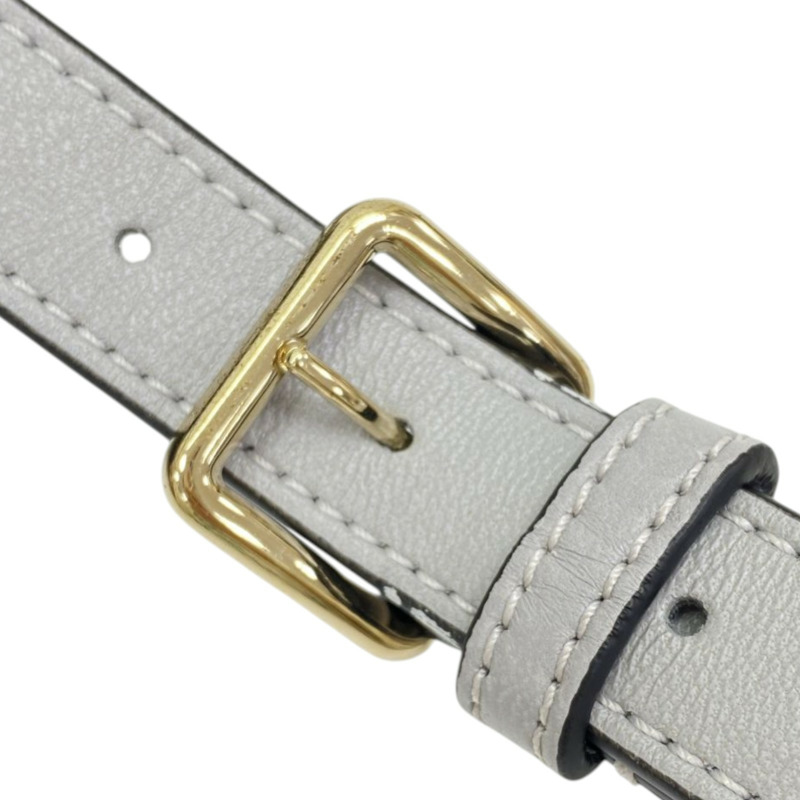 灰色 牛皮 Candystud Top Handle 鉚釘 兩用包【Valentino 范倫鐵諾】-8