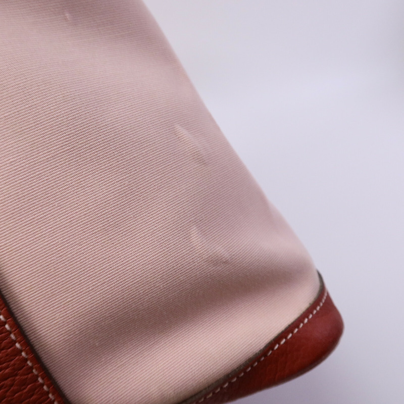 HERMES Canvas Garden Party PM手挽袋Rose Sakura/Rouge Du-15