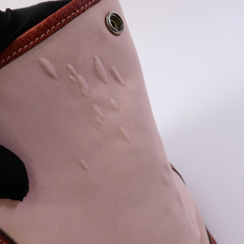 HERMES Canvas Garden Party PM手挽袋Rose Sakura/Rouge Du-19