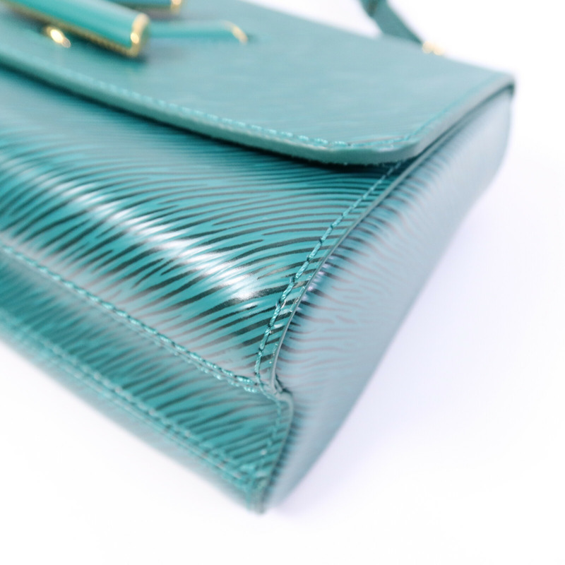 LOUIS VUITTON Epi Twist MM鏈帶肩背袋-10