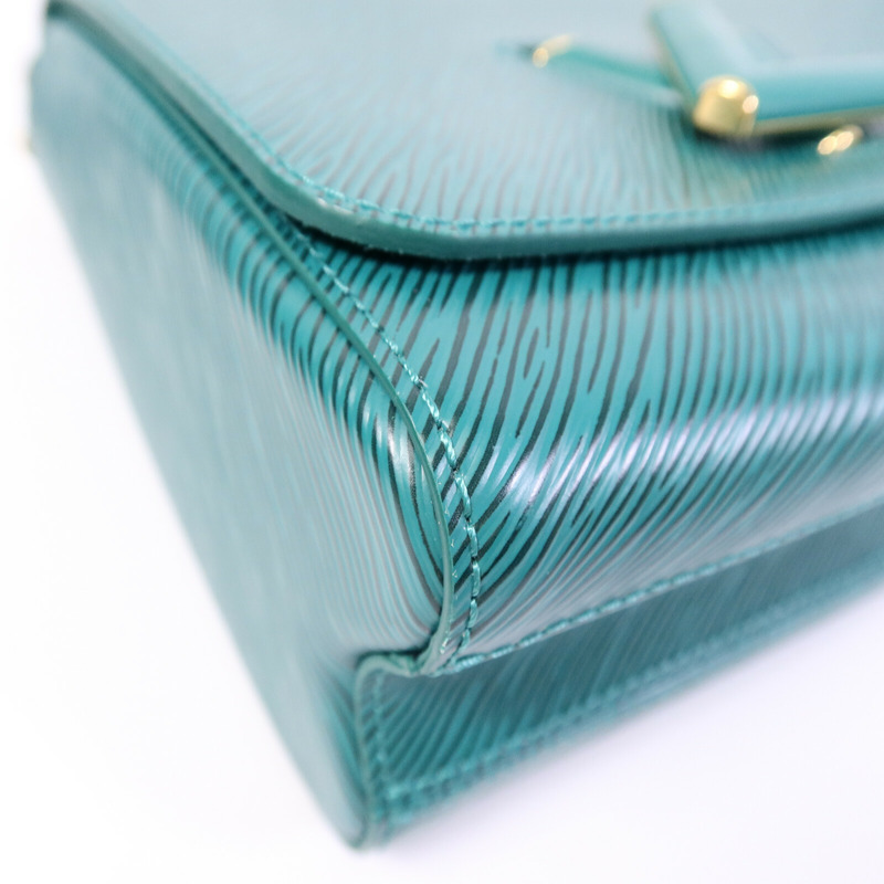 LOUIS VUITTON Epi Twist MM鏈帶肩背袋-11