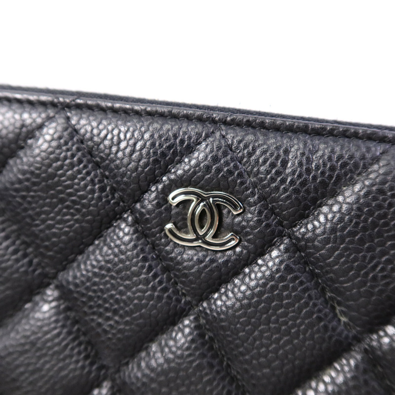 CHANEL 牛皮皮革O Case Large手拿包-6