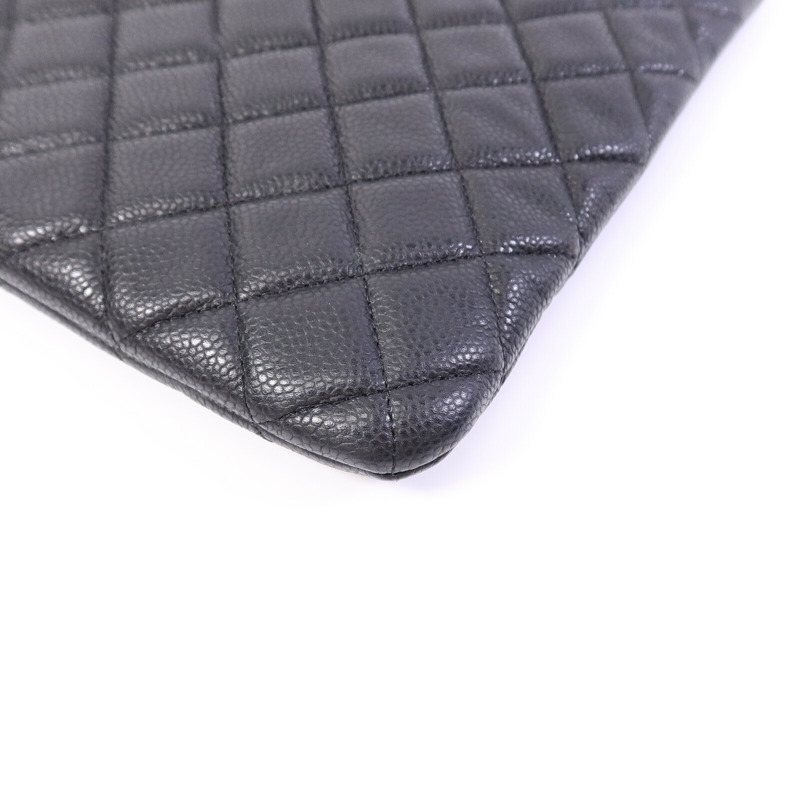 CHANEL 牛皮皮革O Case Large手拿包-8