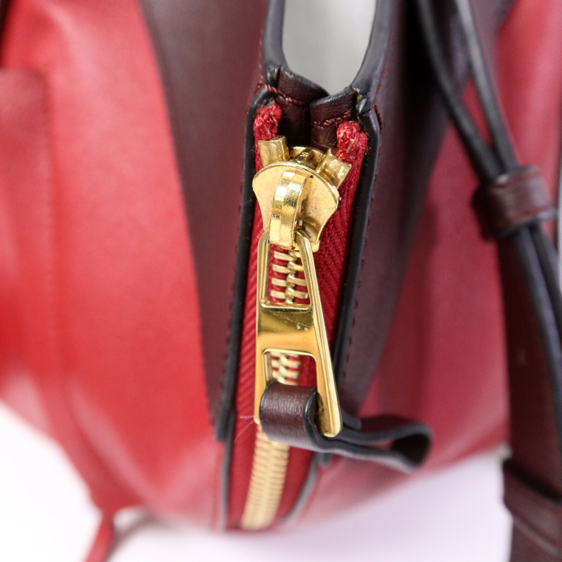 LOEWE 牛皮皮革Hammock手挽肩背兩用袋-6