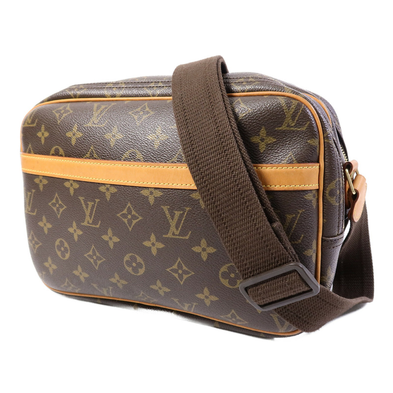 LOUIS VUITTON Monogram Reporter PM肩背袋-2