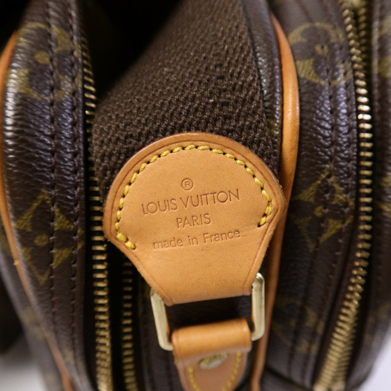LOUIS VUITTON Monogram Reporter PM肩背袋-6