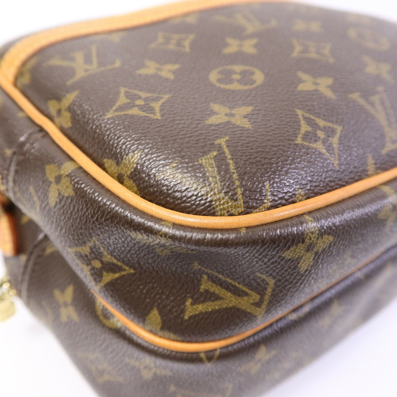 LOUIS VUITTON Monogram Reporter PM肩背袋-11