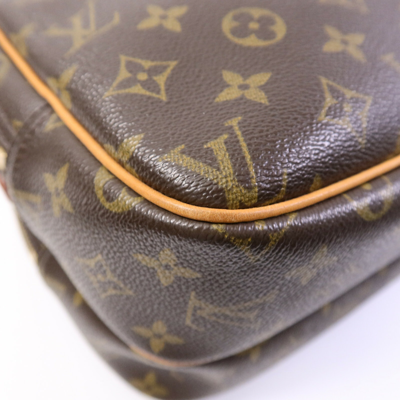 LOUIS VUITTON Monogram Reporter PM肩背袋-13