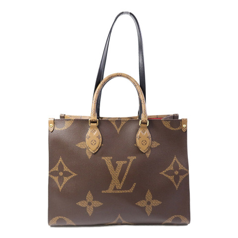 LOUIS VUITTON Monogram Giant On The Go MM手挽袋
