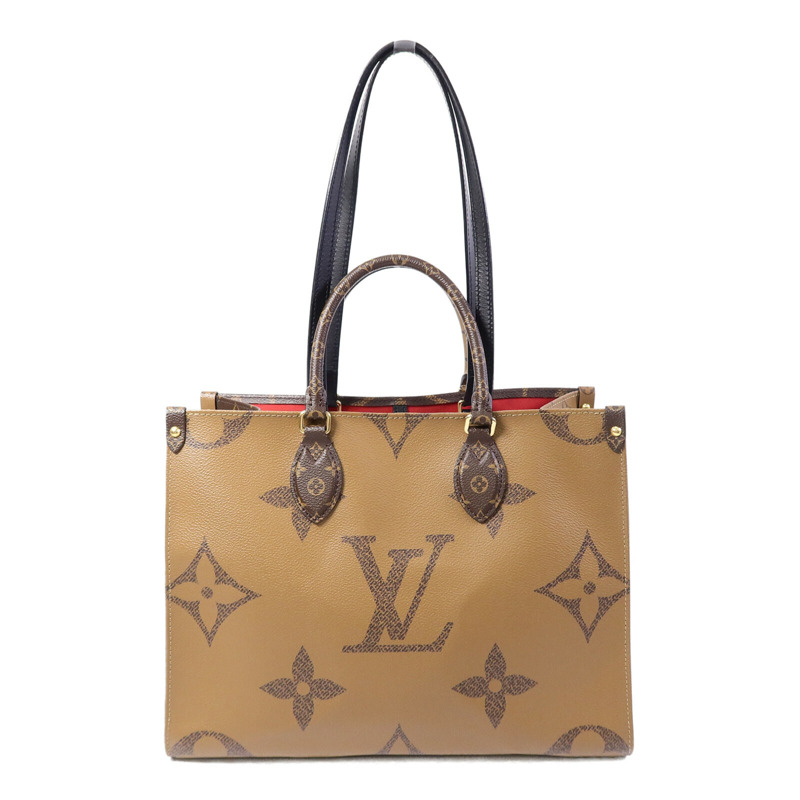 LOUIS VUITTON Monogram Giant On The Go MM手挽袋-1