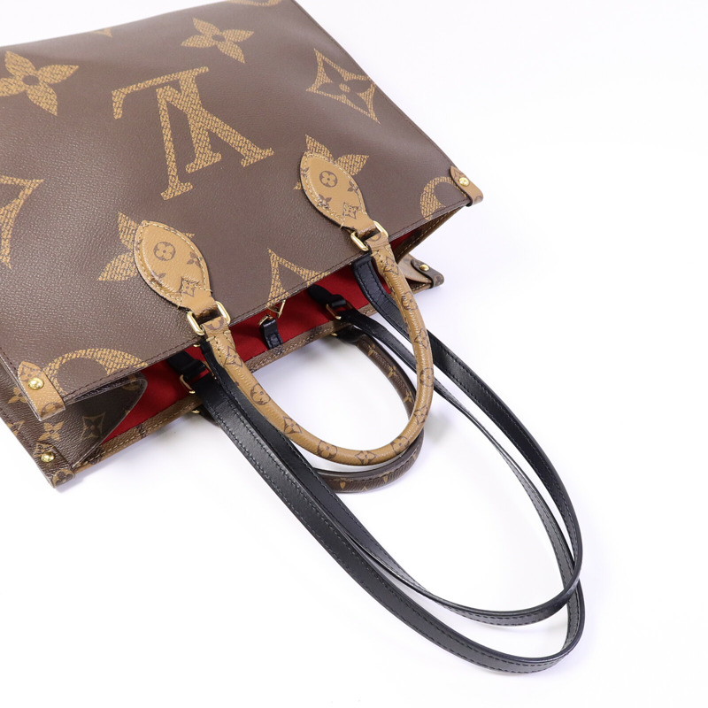 LOUIS VUITTON Monogram Giant On The Go MM手挽袋-8