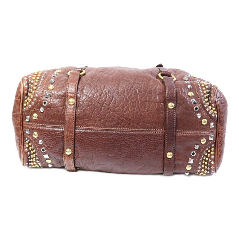 Miu Miu 牛皮皮革Shoulder Bag手挽肩背兩用袋-3