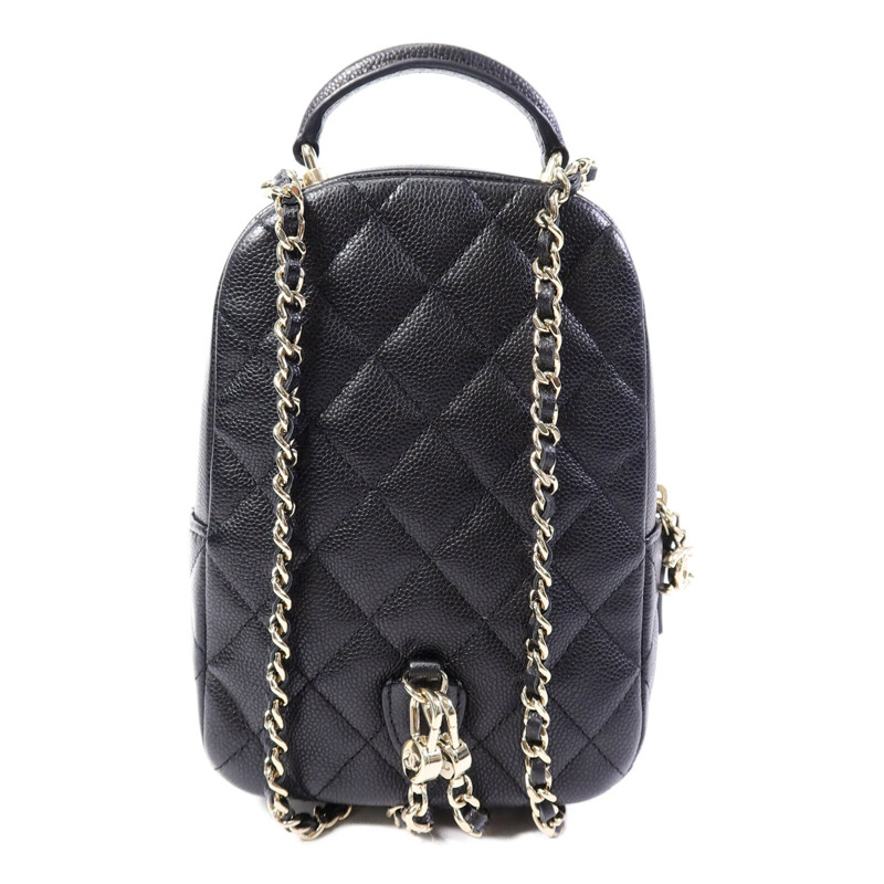 CHANEL 牛皮皮革Mini Backpack背包-1