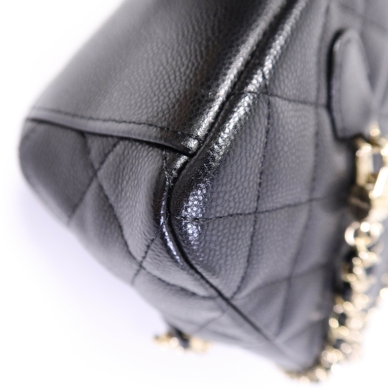 CHANEL 牛皮皮革Mini Backpack背包-13