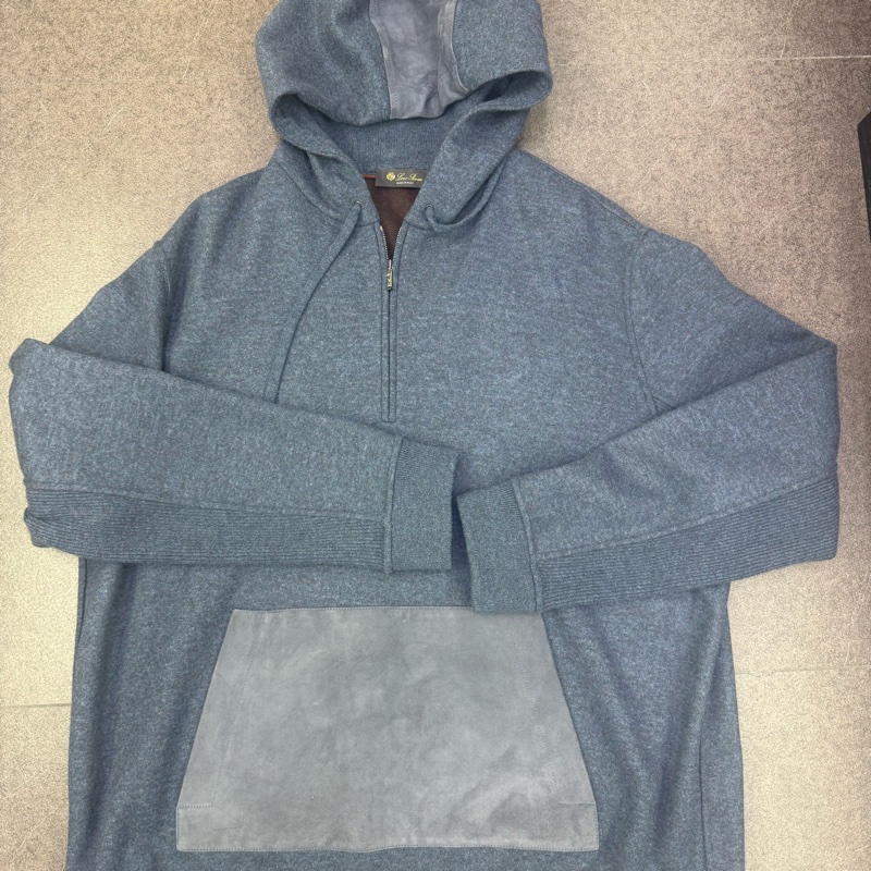 Loro Piana cashmere Hooded performance pullover-10