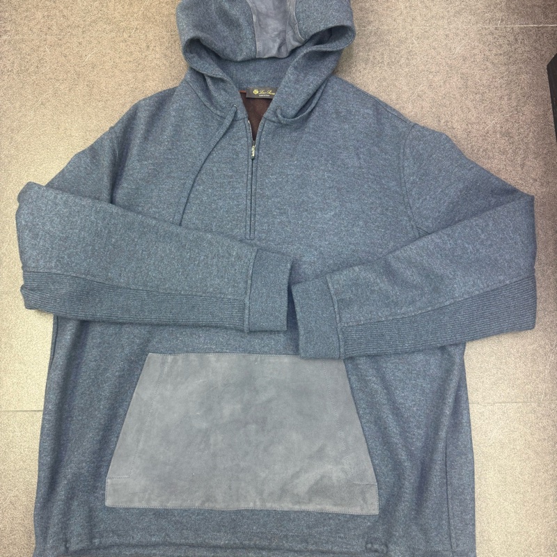 Loro Piana cashmere Hooded performance pullover-11