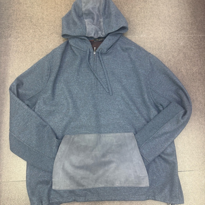 Loro Piana cashmere Hooded performance pullover-22