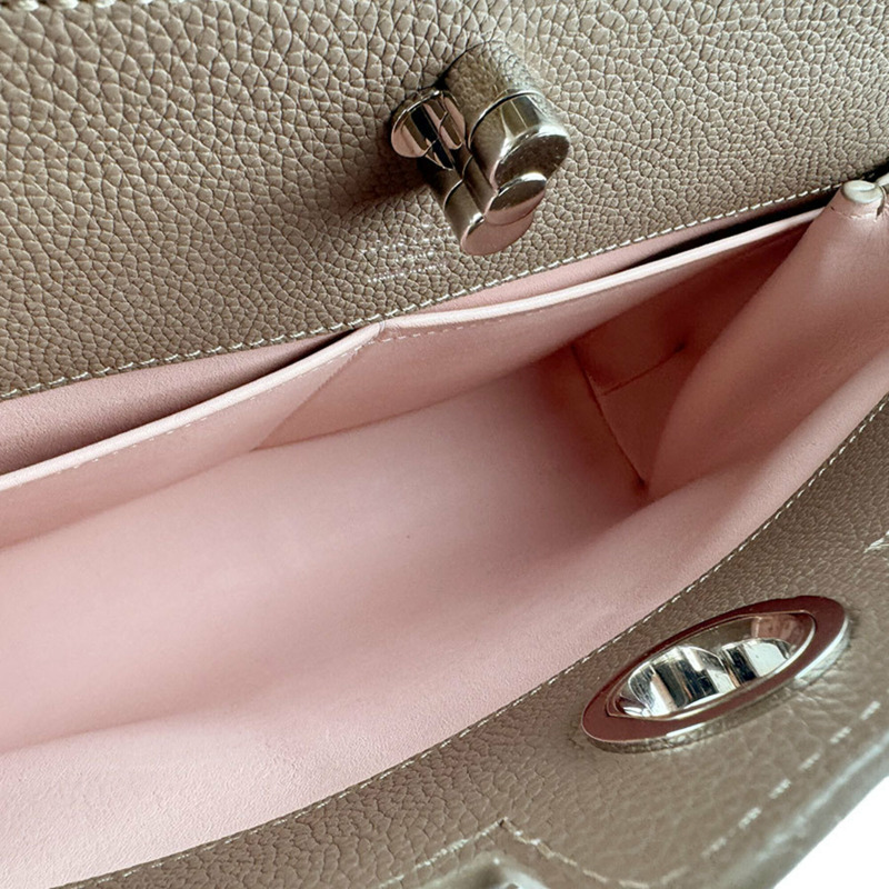 路易威登 LOUIS VUITTON 手提包 單肩包 Astrid 皮革 灰褐色 粉紅色 女士 M54374 z9490-5