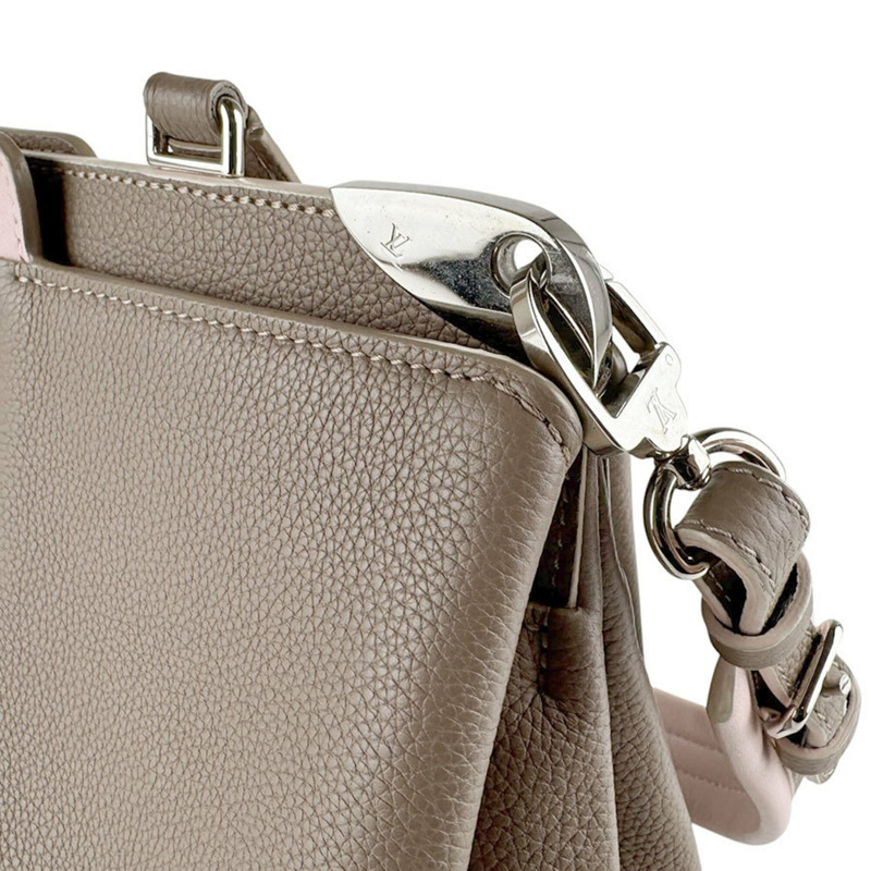 路易威登 LOUIS VUITTON 手提包 單肩包 Astrid 皮革 灰褐色 粉紅色 女士 M54374 z9490-7