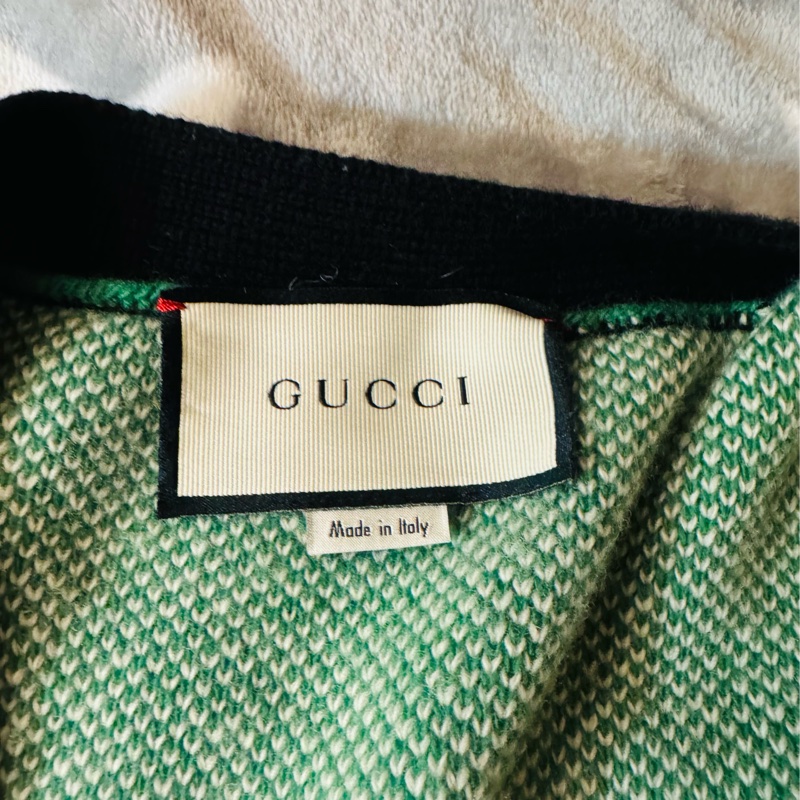 Gucci開襟毛衣M男女皆可穿-9