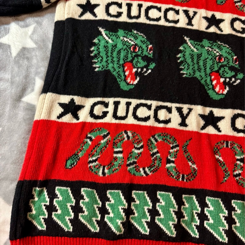Gucci開襟毛衣M男女皆可穿-13